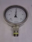 Noshok 013664979 316 Tube & Socket Pressure Gage, -30 In. Hg 15 Psi. Fixed Price $25.00.