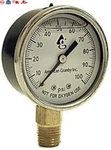 Water Well Pump Liquid Filled Side Lower Mount Pressure Gauge To 100 Psi, 1/4". Fixed Price $14.54.