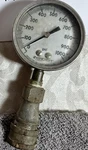 Large Vintage Industrial Ashcroft Dial Gauge Rare. Fixed Price $33.00.