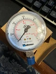New Matheson Pressure Gauge P/n: 63-3133 0-3000 Psi. Fixed Price $25.00.