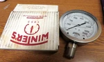 Winter' Pressure Gauge Liquid Filled -15000 Psi PFQ783R1-G 4", 1/2'' Npt Btm. Fixed Price $89.00.