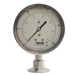 Topline Model SP74-02 Filled Pressure Gauge, 0-100PSI/0-7BAR, 2IN Sanitary. Fixed Price $89.00.