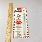 Vintage Milton Pencil Tire Air Pressure Gage Straight Chuck #S923 Usa. Fixed Price $9.00.