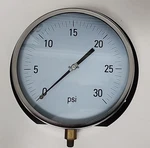 Unbranded (ashcroft) 115D-854C 30PSI Size 1/4" L.m. Pressure Gauge 1ES3-1. Fixed Price $49.99.