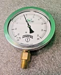 Winters Pfq Series Dual Range 1/2" Liquid Filled Pressure Gauge -30HG To 30PSI. Fixed Price $22.95.