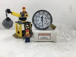 J4660 - Marsh / Bellofram 2.5" 400 Psi & Kpi Gauge **new Old Stock!!**. Fixed Price $19.50.