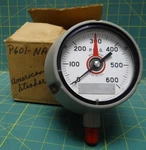 1/2" American Standard Pressure Gauge 0-600 Psi Lower 1/4 Npt Pn P601-NA13P-L4. Fixed Price $130.00.