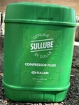 5 Gallon Sullair Sullube Rotary Screw Compressor Oil. Fixed Price $650.00.