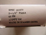 Usg Ametek 163279 Pressure Gauge P505A 0-60 Psi 2-1/2" Face 1/4" Npt New! In Box. Fixed Price $19.95.