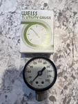 Weiss Psi Utility Gauge Nos Nib Part TL20-P-0/300 1/4 Lm. Fixed Price $10.99.