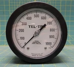Tel-tru 4.5" Process Gauge 0-1000PSI 1/4" Npt 316SS Back Connection 4510SR4B1F8A. Fixed Price $52.95.