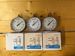 Ashcroft 35W1005 Pressure Gauge 0-60 Psi 3.5IN 1/4 Npt Steel Case New Fast Ship. Fixed Price $18.99.