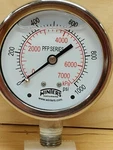 Winters PFP829 Pressure Gauge - 1000 Psi Nsmp 7000 Kpa 1/4" Npt Bottom Thread. Fixed Price $65.00.