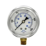 Pic Gauges PRO-201L-254J Industrial Pressure Gauge, To 500 Psi, 1/2. Fixed Price $17.59.