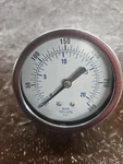Dry Pressure Gage With 1/4" Center Back Mount. Fixed Price $24.69.