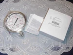 Pressure Gage, 4CFK6, Stainless 3 1/2 Inch, 0-1000 Psig, Liquid Filled, 1/4 Npt. Fixed Price $44.95.