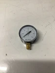Miljoco Vacuum Pressure Gauge 0-60 Hg Brass Fitting Bottom Mount N-607. Fixed Price $41.00.