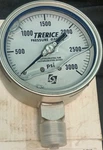 Trerice 3000 Psi Pressure Gauge 4 In Face 1/2 Npt. Fixed Price $75.00.