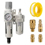 Air Pressure Regulator With GAUGE(0-150PSI),WATER Separator For .... Fixed Price $66.29.