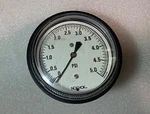 Noshok 093086 Pressure Gauge 0-5.0 Psi. 2.5 Inch Diameter. Fixed Price $20.70.