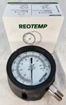 Reotemp PT45A1A2A10C-D-T 1/2 Npt 4.5 Inch 0-150 Psi Gauge W/ Siphon. Fixed Price $99.99.