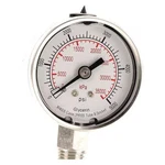 Commercial Pressure Gauge, 5, 000 Psi, 2 In Dial, 1/4 Npt, Bottom. Fixed Price $19.95.