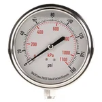 Commercial Pressure Gauge, 160 Psi, 3 1/2 In Dial, 1/4 Npt, Bottom. Fixed Price $29.39.