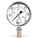 Carbo Instruments Stainless Steel Pressure Gauge Dual Display 0-3000 Psi/kpa .... Fixed Price $22.32.