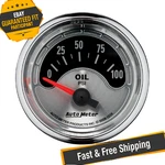 Auto Meter 1226 American Muscle 2-1/16" Air-core Oil Pressure Gauge, 0-100 Psi. Fixed Price $151.46.