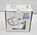 Wika Instrument 300 Psi 1/2" Npt Lower Mount Gauge 9834869 Type 232.34 4.5". Fixed Price $76.99.