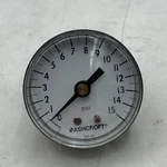 Ashcroft 0-15 Psi Pressure Gauge 592-02. Fixed Price $15.92.