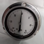 Ametek VACUUM(30INHG) PRESSURE(15PSI) Gauge - 1/4" Npt Back Mount Made Usa. Fixed Price $11.49.