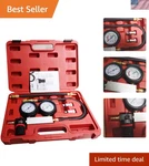 High-quality Engine Cylinder Leak Down Tester Kit Includes Spark Plug Adapters. Fixed Price $65.99.