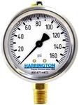 Harrington 52894976 2-1/2" Liquid Filled Pressure Gauge 0/160 Psi 304 Stainle.... Fixed Price $41.13.