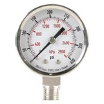Commercial Pressure Gauge, 400 Psi, 2 In Dial, 1/4 Npt, Bottom. Fixed Price $14.15.