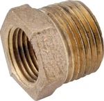 Lot Of (5) Anderson 756110-0602 Hex Reducing Pipe Bushings Brass 3/8" 1/8". Fixed Price $7.99.