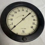 Vintage Ashcroft Psig Pressure Gage Steampunk Heavy 7.5. Fixed Price $36.99.
