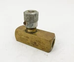 Parker SPF400B Flow Control Valve 1/4-18 Nptf 2000PSI Brass. Fixed Price $29.95.