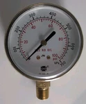 Ametek Usg CU-2581-JC Pressure Gauge, 0-100PSI, 0-700KPA, 2-1/2" Face, 1/4" Npt. Fixed Price $10.95.