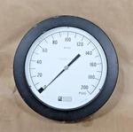 Nice 12" Weksler GR6-18-35 Air Pressure Line Gauge 200 Psi. Fixed Price $125.99.