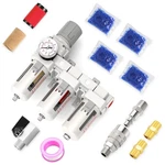 3/8" Npt Stage Aluminium Air Drying System With 150PSI Gauge, Coalescing Fi.... Fixed Price $110.55.
