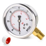 Bpssdi 0-60 Psi Glycerin Liquid Filled Low Pressure Gauge, 2.5" Dial. Fixed Price $11.32.