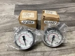 Lot Of Smc K50-BP0.7-N02MS Pressure Gauges, Range: 0-100PSI 0-6.8 Bar #107N109. Fixed Price $20.00.
