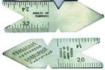 Screw & Center Pitch Gauge Fishtail Degree Us Thread Lathe Setup CG60. Fixed Price $7.95.