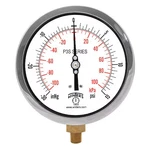 Winters P3S6001 Industrial Compound Gauge, 30 To 15 Psi, 4 1/2 Dial,. Fixed Price $50.79.