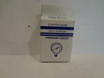 Clayton Mark Well Supplies Pressure Gauge 0-100 Psi; Fits 1/4" Ips. Fixed Price $16.95.