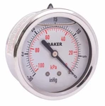 Baker AHNC-30HG Pressure Gauge, 30"HG-0" Vac. Fixed Price $20.40.