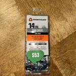 Sealed Countyline S53 Semi Chisel 14" Saw Chain, 3/8" Pitch, .050 Gauge #1533652. Fixed Price $11.50.