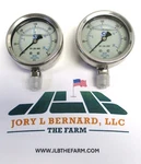 Valve & Actuation, CI301L-254H, Pressure Gauge, 0-300 Psi, Lot Of Surplus. Fixed Price $50.00.