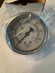 Miljoco PLF259802 1/2" Liquid Filled Gauge 0-15 Psi New. Fixed Price $17.99.